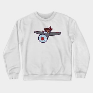 Grizzly Bearoplane Crewneck Sweatshirt